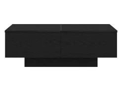 Discount Mesa de centro | Mesa de apoio Carvalho 90x60x31 cm Preto