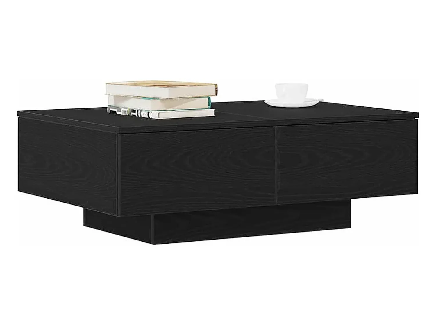 Discount Mesa de centro | Mesa de apoio Carvalho 90x60x31 cm Preto
