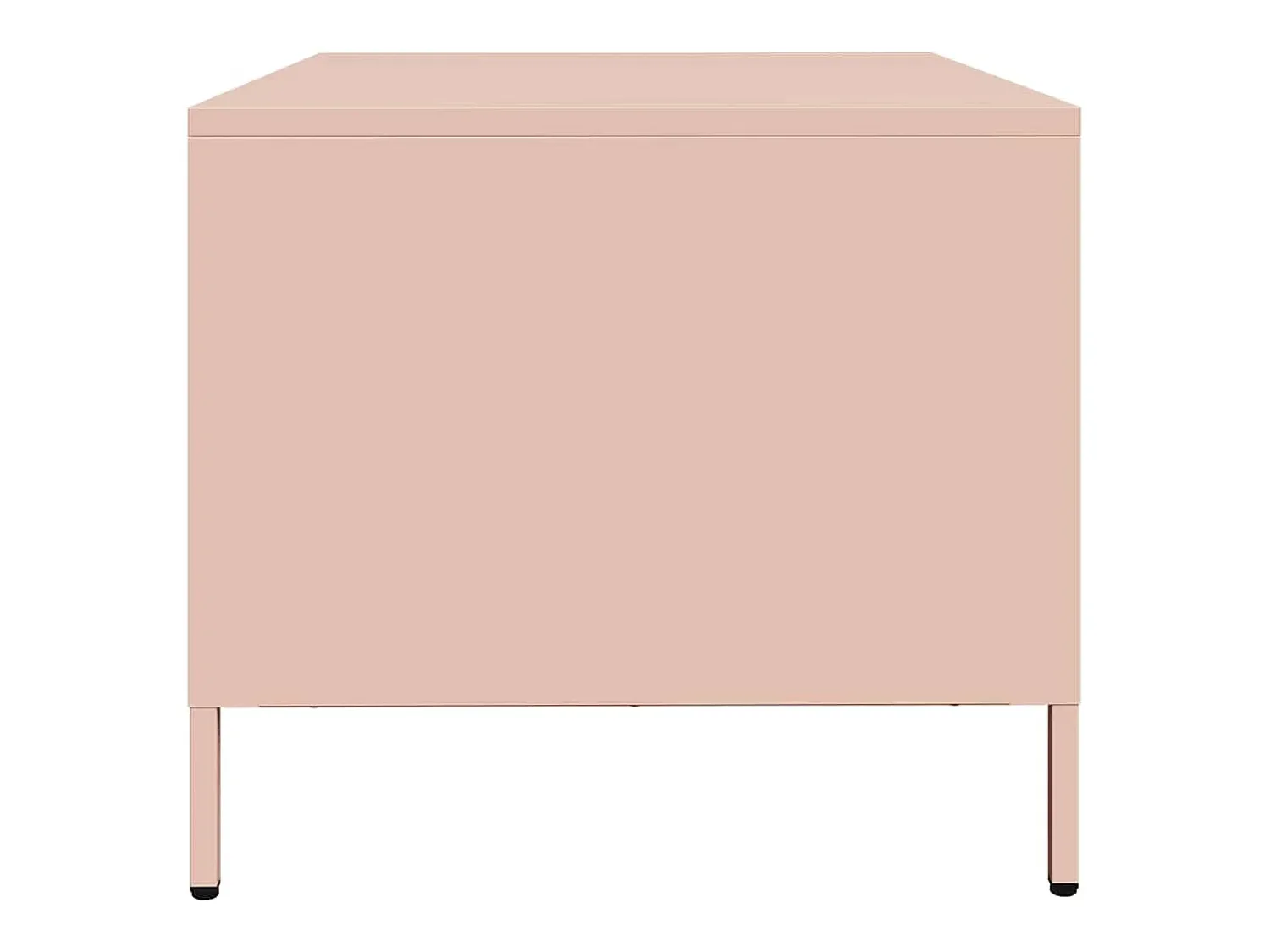 Discount Mesa de centro | Mesa de apoio 68.5x50x43.5 cm aço laminado a frio Rosa