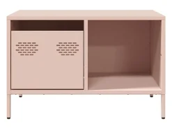 Discount Mesa de centro | Mesa de apoio 68.5x50x43.5 cm aço laminado a frio Rosa