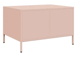Discount Mesa de centro | Mesa de apoio 68.5x50x43.5 cm aço laminado a frio Rosa