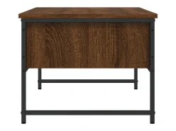 Best Mesa de centro | Mesa de apoio 101x49x39.5 cm derivados madeira carvalho Castanho