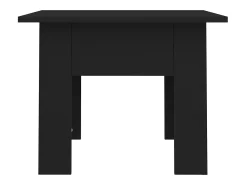 Clearance Mesa de centro | Mesa de apoio 55x55x42cm derivados de madeira Preto