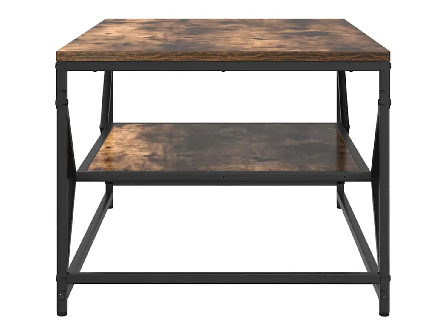 Mesa De Centro| Mesa de centro | Mesa de apoio | Mesa de café Carvalho fumado 90x50x40 cm Castanho