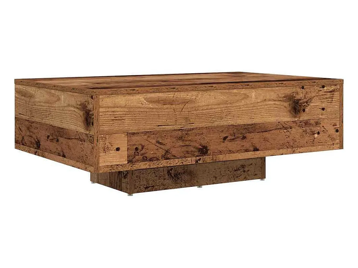 Mesa De Centro* Mesa de centro | Mesa de apoio Madeira antiga 85x55x31 cm Castanho