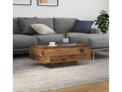 Mesa De Centro* Mesa de centro | Mesa de apoio Madeira antiga 85x55x31 cm Castanho
