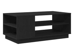 Mesa De Centro* Mesa de centro | Mesa de apoio Carvalho 102x55x43 cm Preto