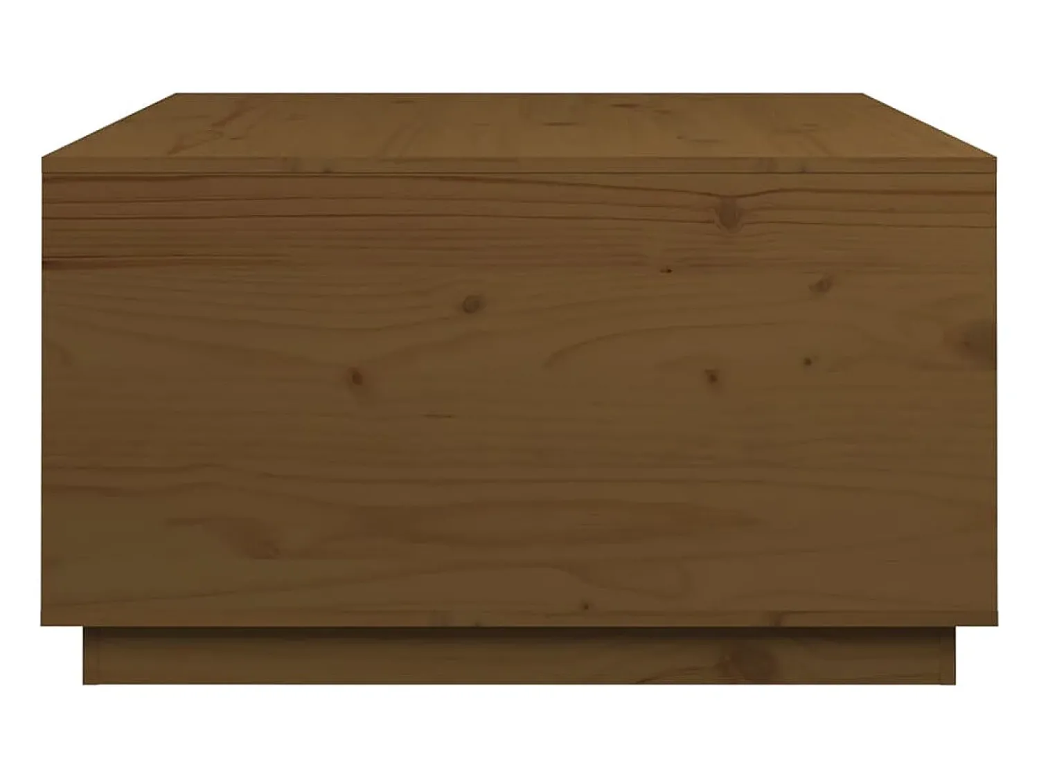 Mesa de centro | Mesa de apoio 80x80x45 cm pinho maciço mel^ Mesa De Centro