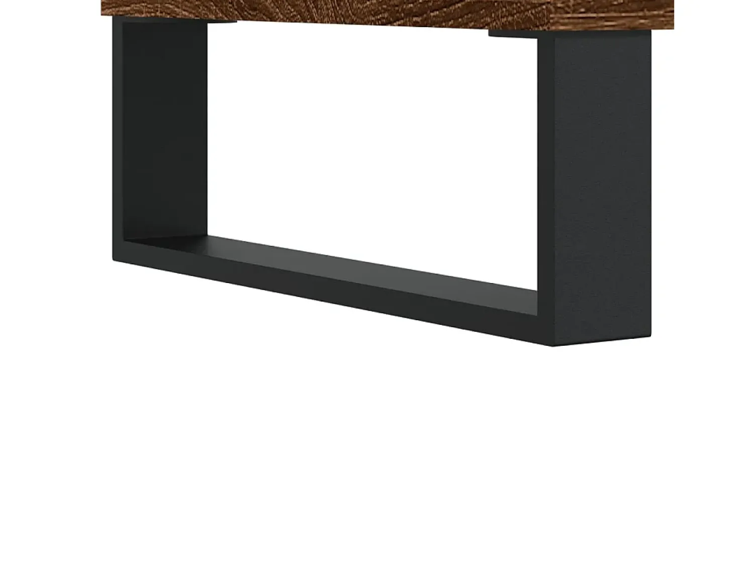 Mesa de centro | Mesa de apoio 90x49x45 cm derivados de madeira carvalho^ Mesa De Centro