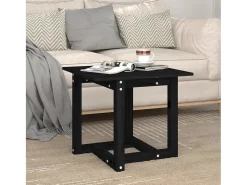 Mesa de centro | Mesa de apoio 50x50x45 cm madeira de pinho maciça^ Mesa De Centro