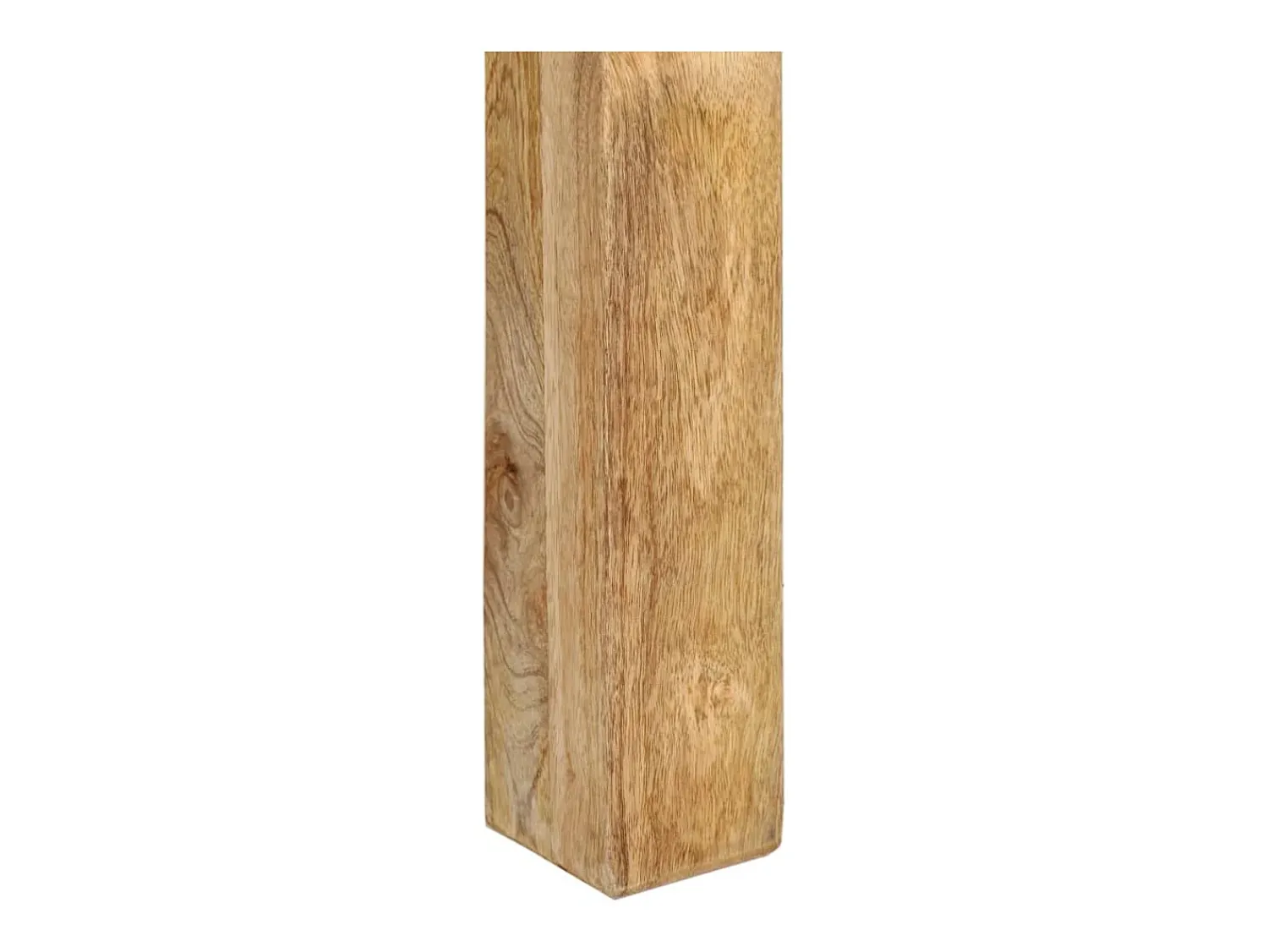 Mesa de centro | Mesa de apoio | Mesa de café 55x55x35 cm madeira de mangueira maciça^ Mesa De Centro