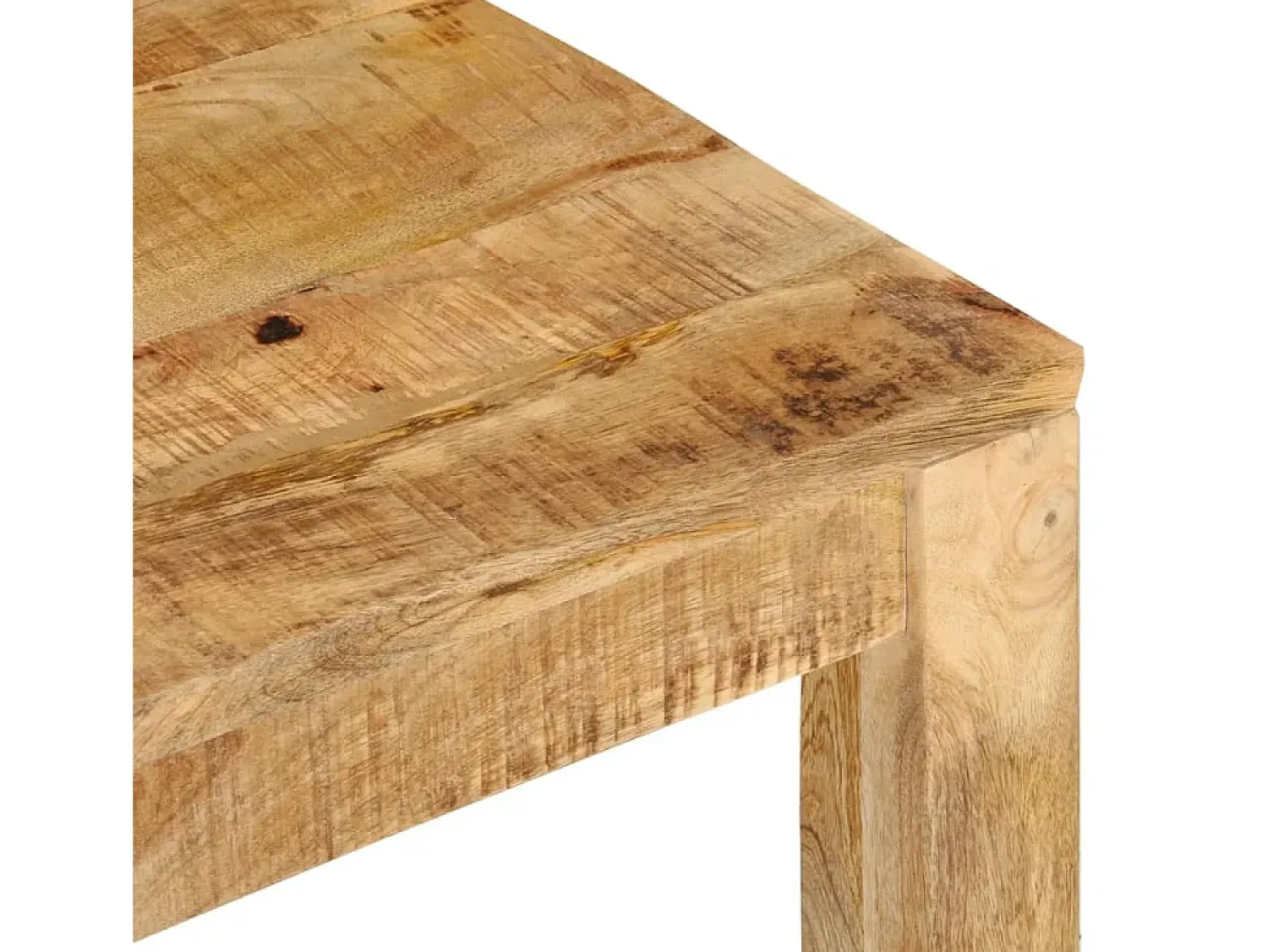 Mesa de centro | Mesa de apoio | Mesa de café 55x55x35 cm madeira de mangueira maciça^ Mesa De Centro