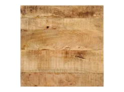Mesa de centro | Mesa de apoio | Mesa de café 55x55x35 cm madeira de mangueira maciça^ Mesa De Centro
