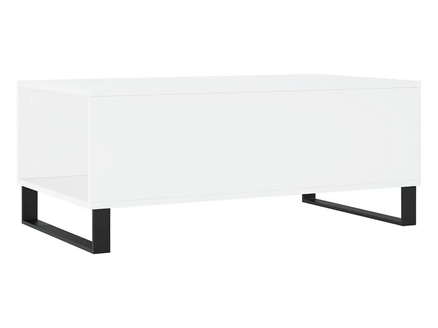 Mesa de centro | Mesa de apoio 90x50x36.5 cm derivados de madeira^ Mesa De Centro