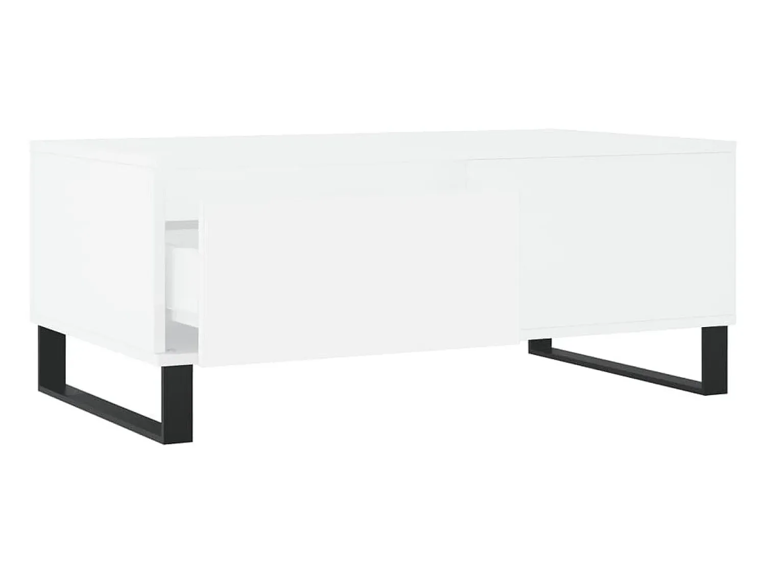 Mesa de centro | Mesa de apoio 90x50x36.5 cm derivados de madeira^ Mesa De Centro