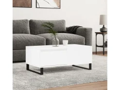 Mesa de centro | Mesa de apoio 90x50x36.5 cm derivados de madeira^ Mesa De Centro