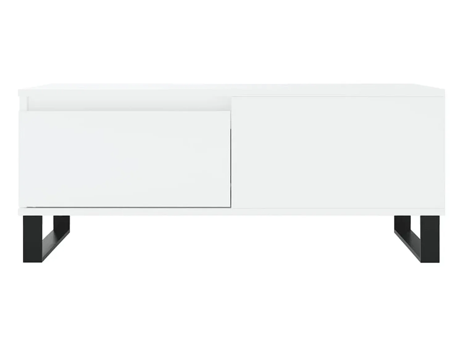 Mesa de centro | Mesa de apoio 90x50x36.5 cm derivados de madeira^ Mesa De Centro