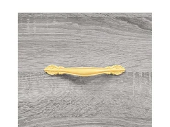 Mesa De Centro* Mesa de centro | Mesa de apoio 50x50x40 cm derivados madeira sonoma cinza Cinzento