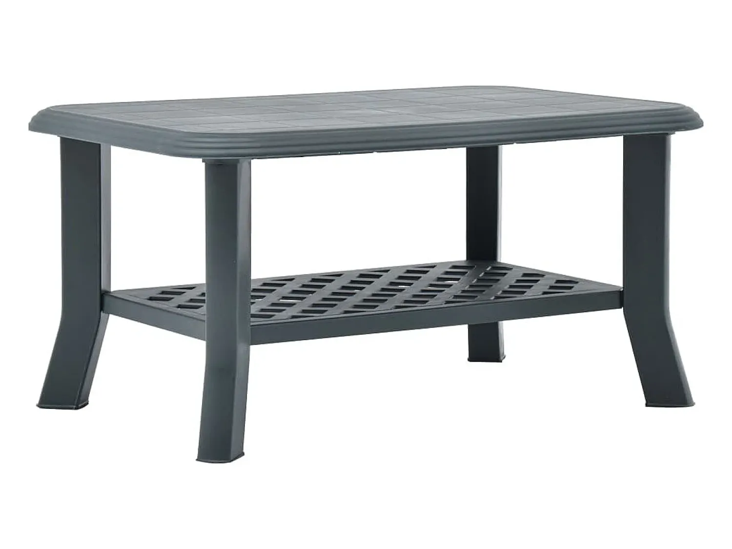 Online Mesa de centro | Mesa de apoio 90x60x46 cm plástico Verde