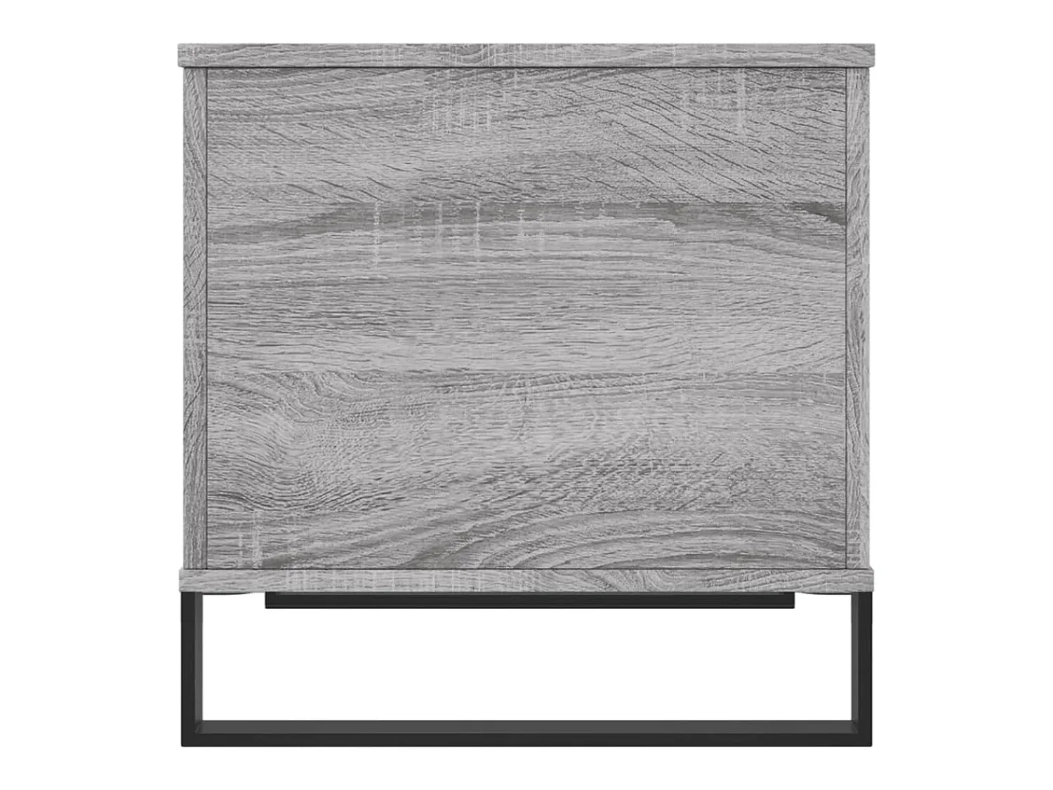 Clearance Mesa de centro | Mesa de apoio 60x44.5x45 cm derivados de madeira cinza sonoma Cinzento