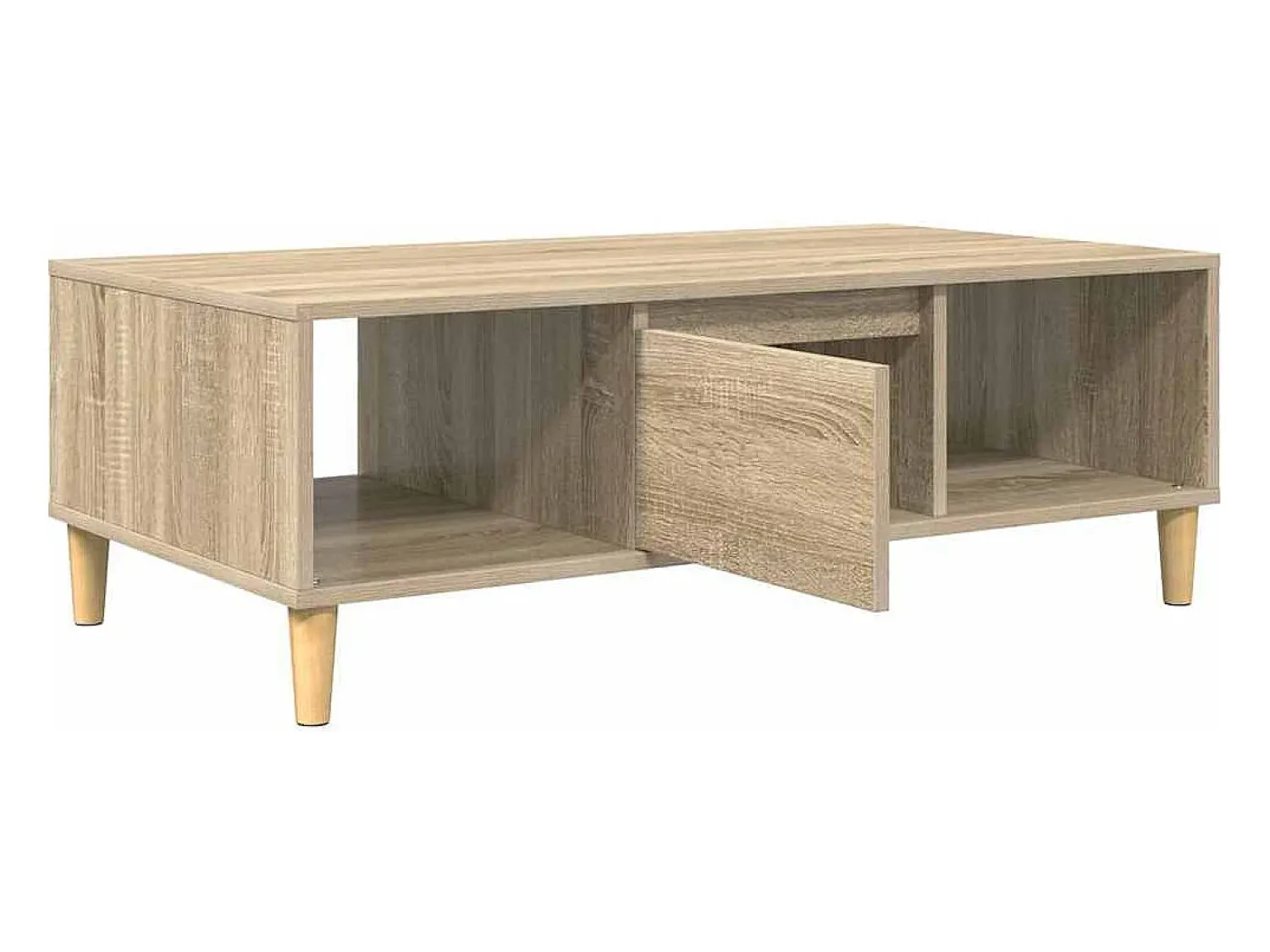 Mesa de centro | Mesa de apoio Carvalho sonoma 103.5x60x35 cm^ Mesa De Centro