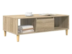Mesa de centro | Mesa de apoio Carvalho sonoma 103.5x60x35 cm^ Mesa De Centro