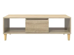 Mesa de centro | Mesa de apoio Carvalho sonoma 103.5x60x35 cm^ Mesa De Centro