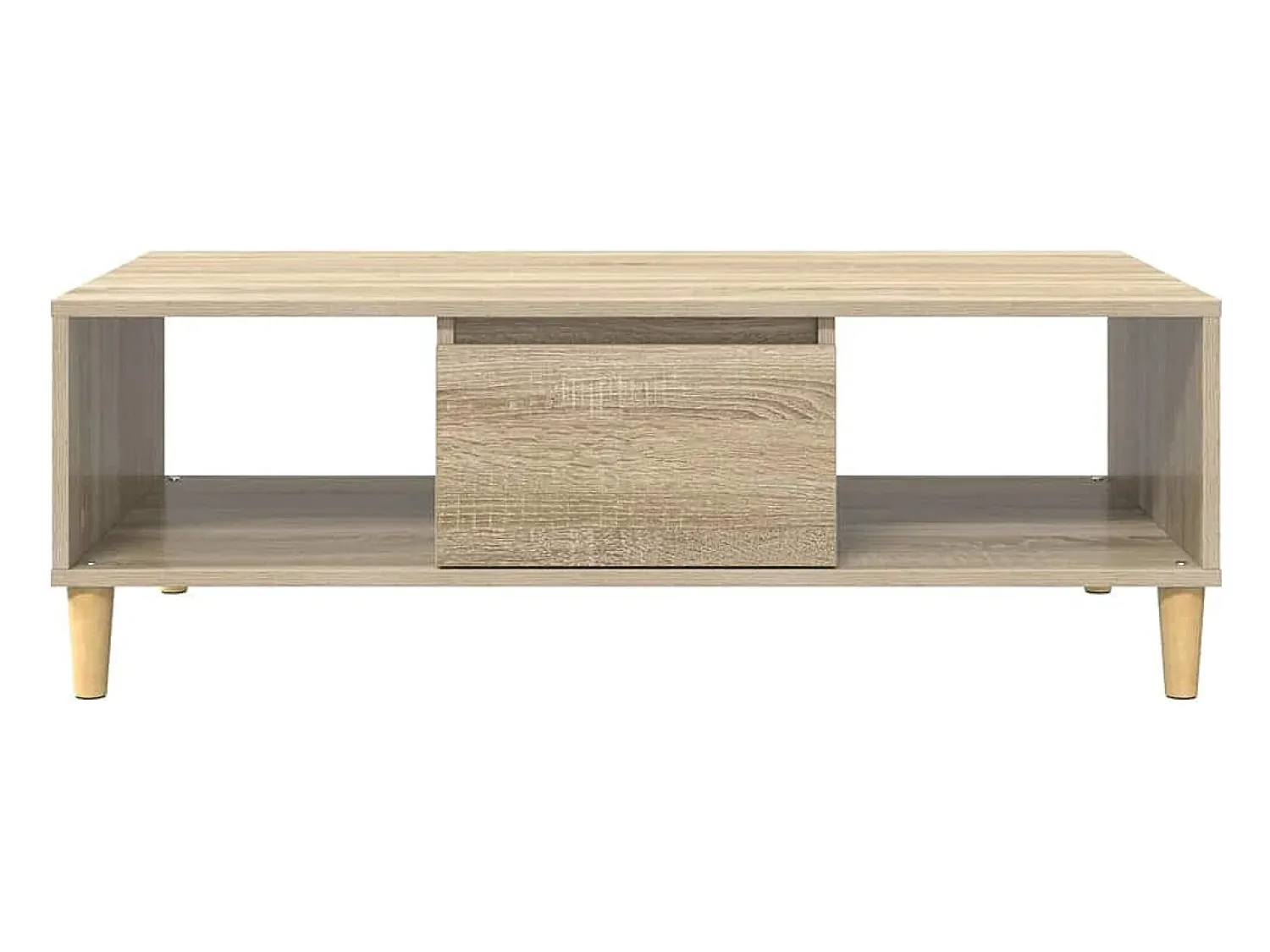 Mesa de centro | Mesa de apoio Carvalho sonoma 103.5x60x35 cm^ Mesa De Centro