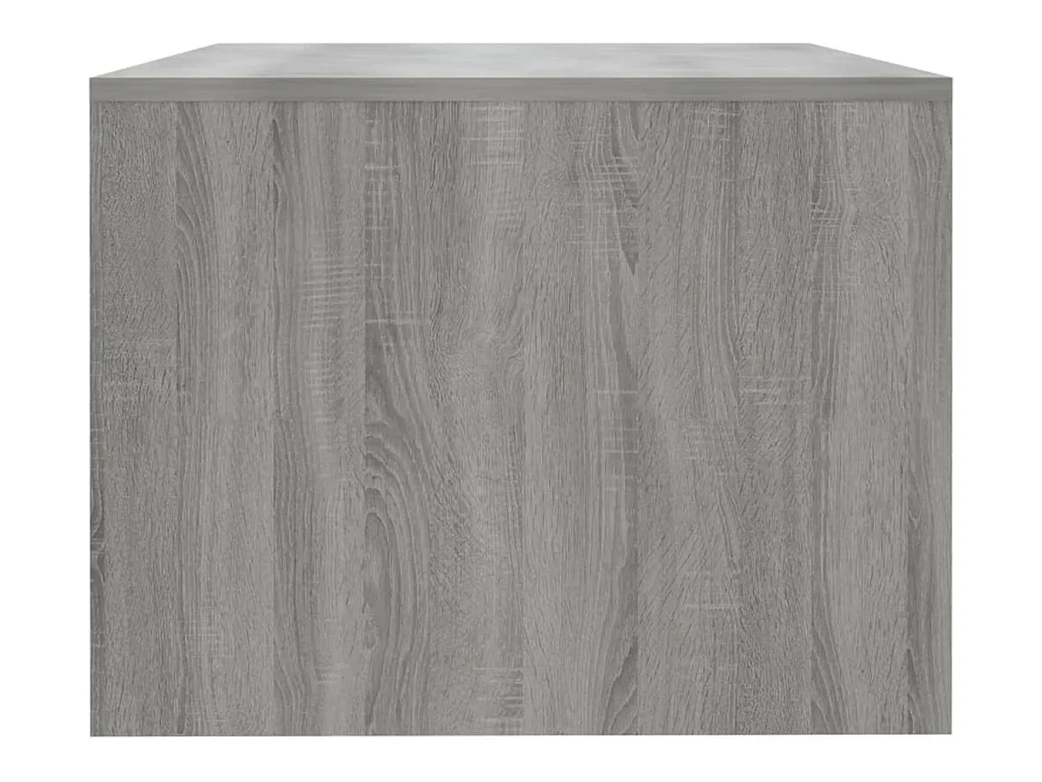 Mesa De Centro* Mesa de centro | Mesa de apoio 102x55x42 cm madeira processada sonoma Cinzento