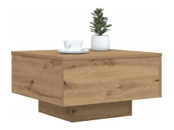 Mesa de centro | Mesa de apoio carvalho artisiano 55x55x31 cm^ Mesa De Centro