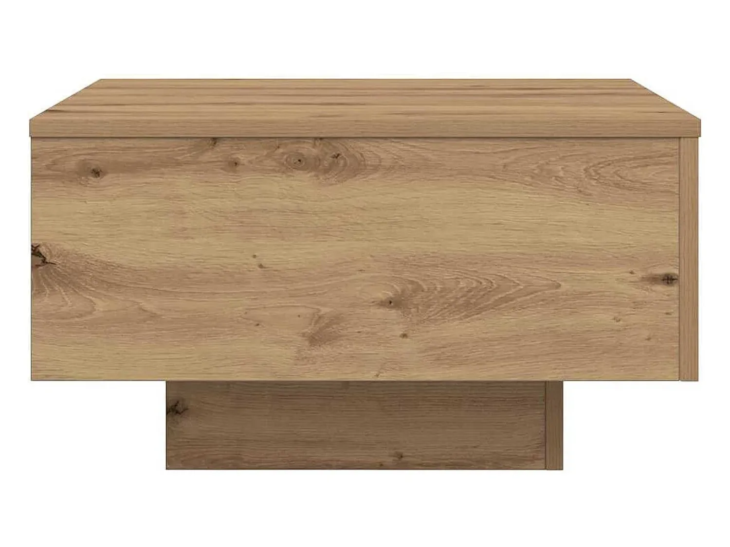 Mesa de centro | Mesa de apoio carvalho artisiano 55x55x31 cm^ Mesa De Centro