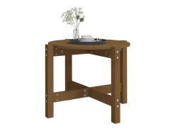 Mesa de centro | Mesa de apoio Ø 62.5x45 cm madeira pinho maciça -mel^ Mesa De Centro