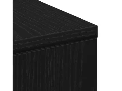 Mesa De Centro| Mesa de centro | Mesa de apoio Carvalho 90x90x28 cm Preto