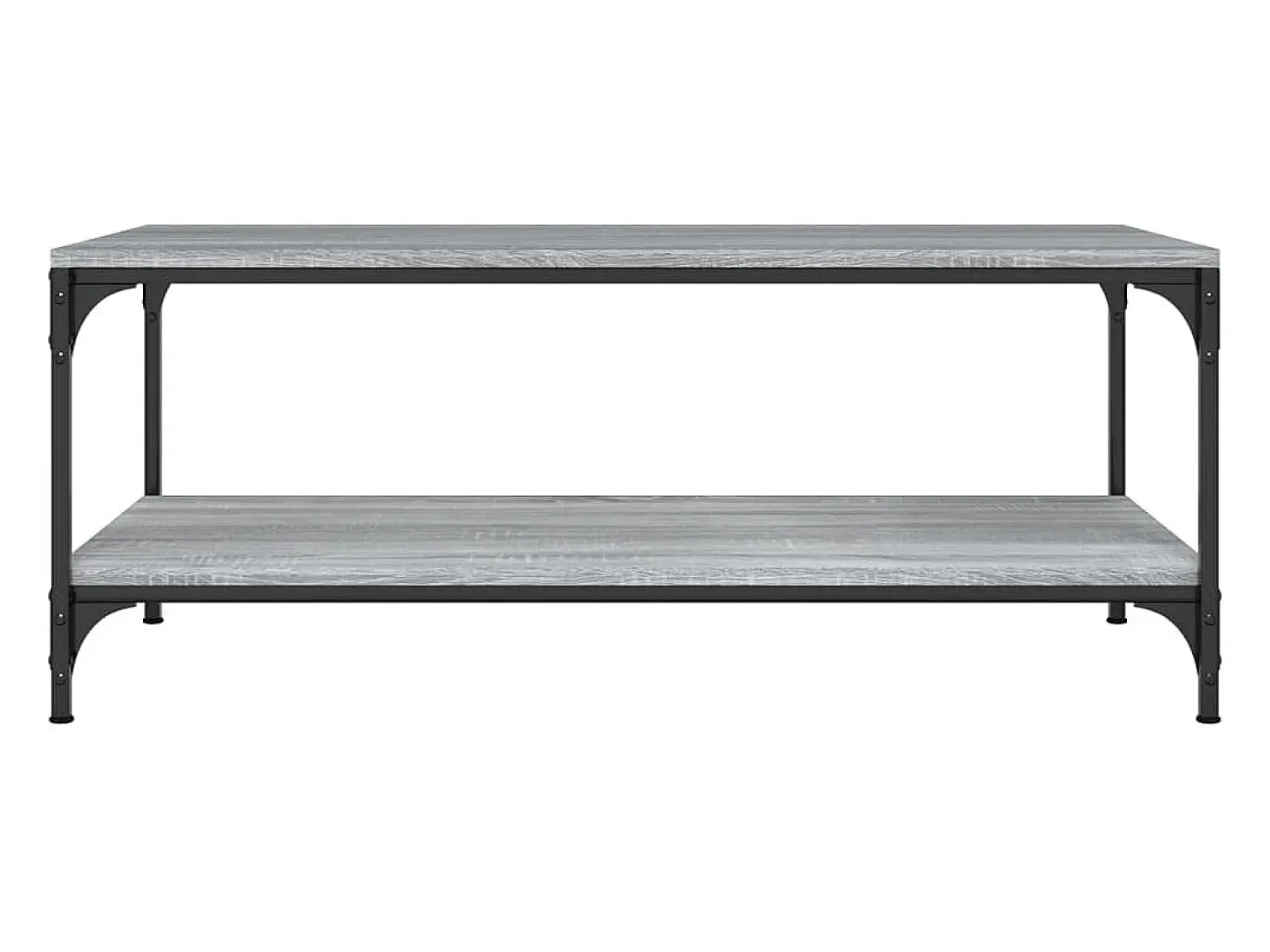 Mesa De Centro| Mesa de centro | Mesa de apoio 80x50x40 cm derivados de madeira sonoma Cinzento