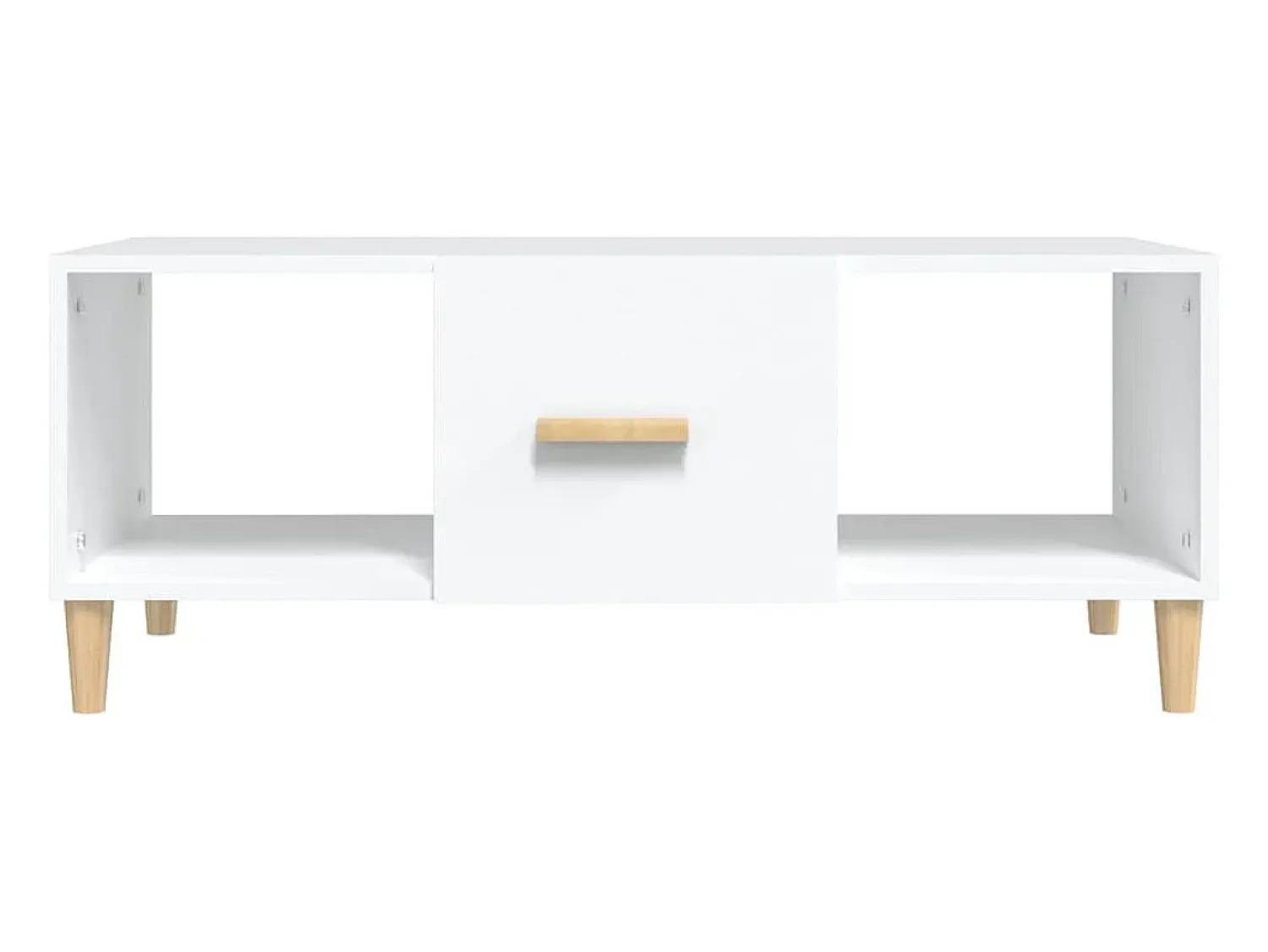 Mesa de centro | Mesa de apoio 102x50x40 cm madeira processada^ Mesa De Centro