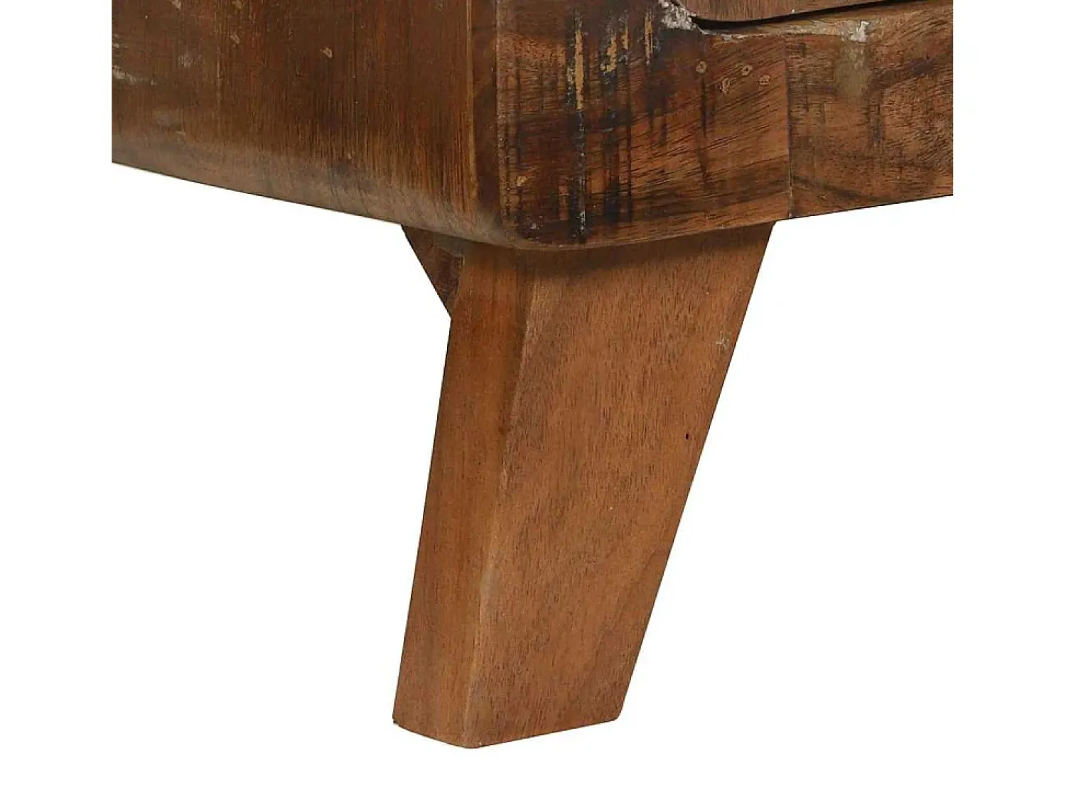 Clearance Mesa de centro | Mesa de apoio Multicolor Madeira recuperada maciça Multicor