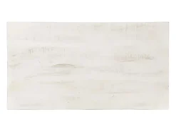 Mesa De Centro| Mesa de centro | Mesa de apoio 110x60x45cm madeira de mangueira maciça Branco