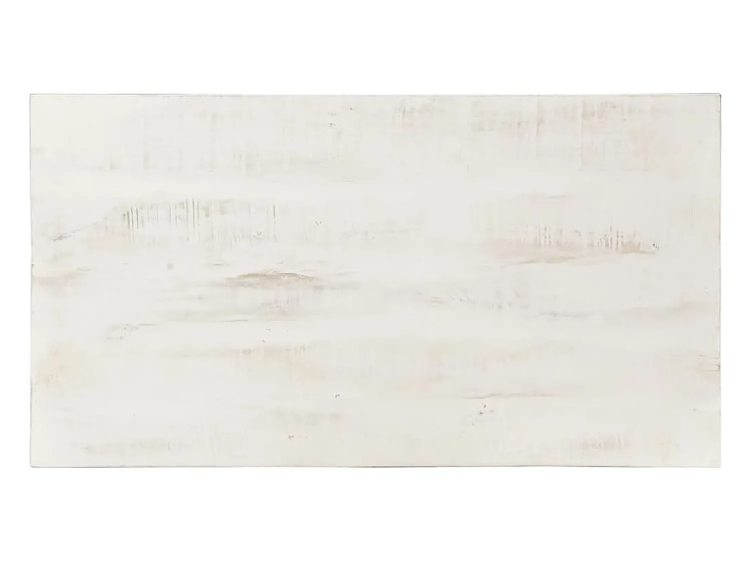 Mesa De Centro| Mesa de centro | Mesa de apoio 110x60x45cm madeira de mangueira maciça Branco