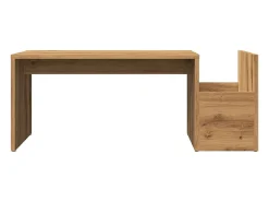 Mesa de centro | Mesa de apoio | Mesa de café 90x45x35 cm derivados madeira carvalho artisiano^ Mesa De Centro