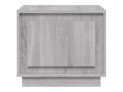 Hot Mesa de centro | Mesa de apoio 51x50x44 cm derivados de madeira sonoma Cinzento
