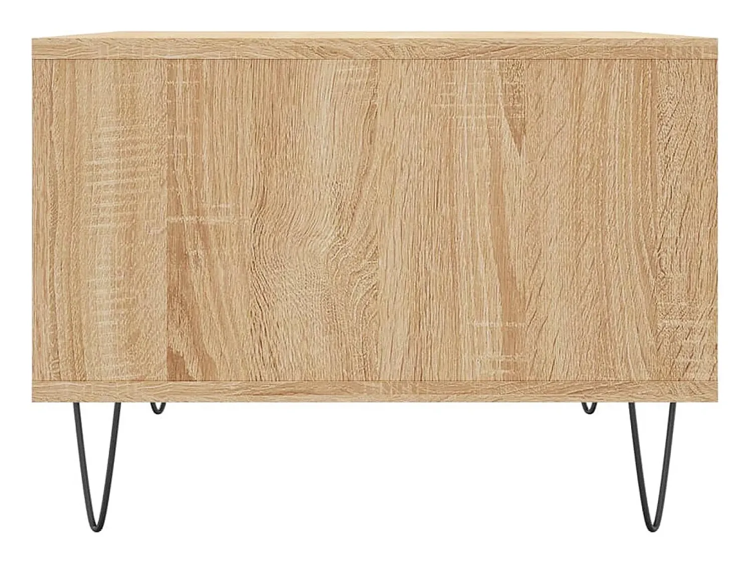 Mesa de centro | Mesa de apoio 60x50x36.5 cm derivados madeira carvalho sonoma^ Mesa De Centro
