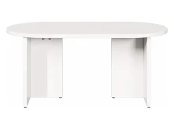 Mesa De Centro| Mesa de centro | Mesa de apoio 80x39.5x35 cm Madeira de pinho maciça Branco