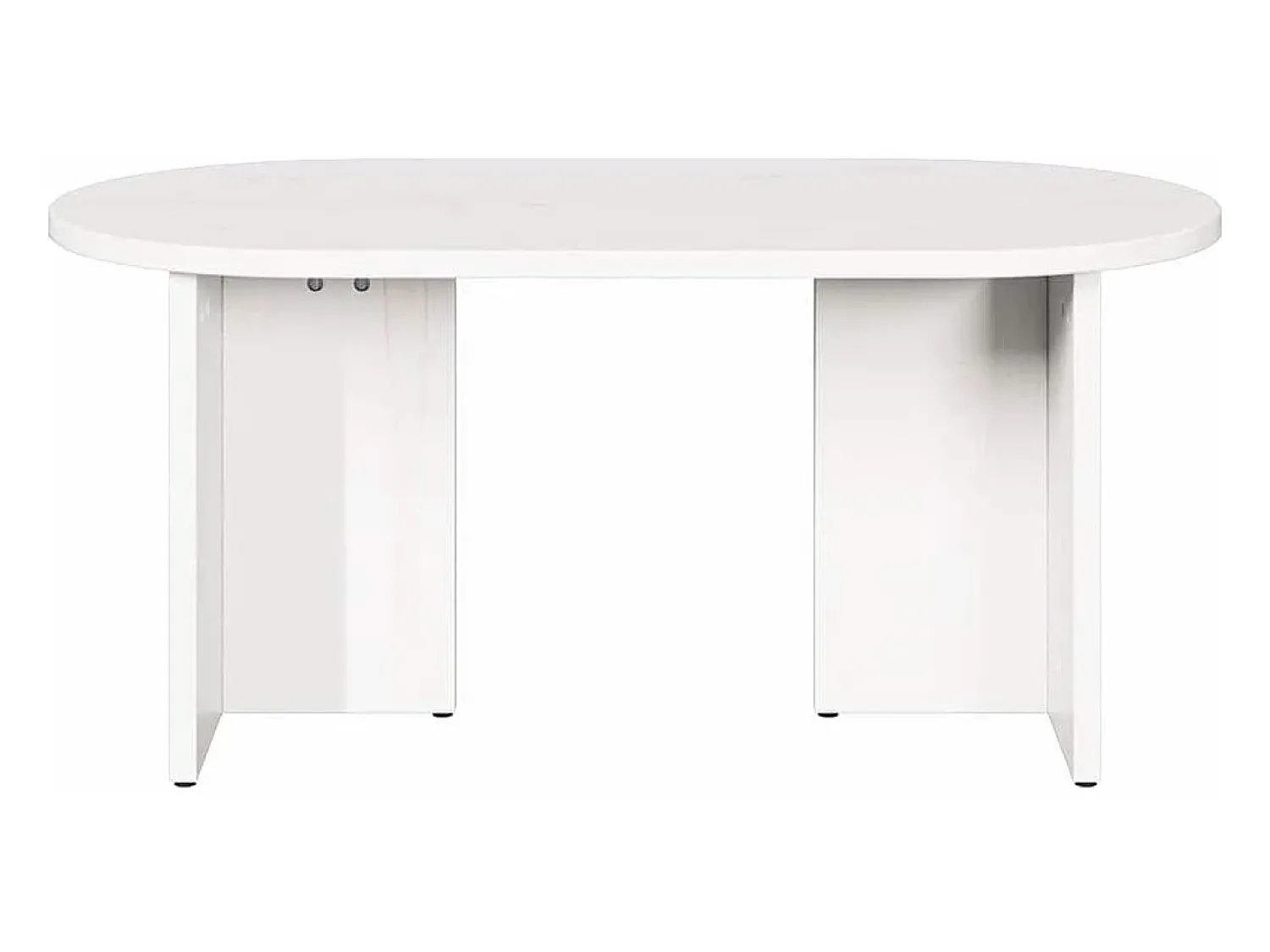Mesa De Centro| Mesa de centro | Mesa de apoio 80x39.5x35 cm Madeira de pinho maciça Branco