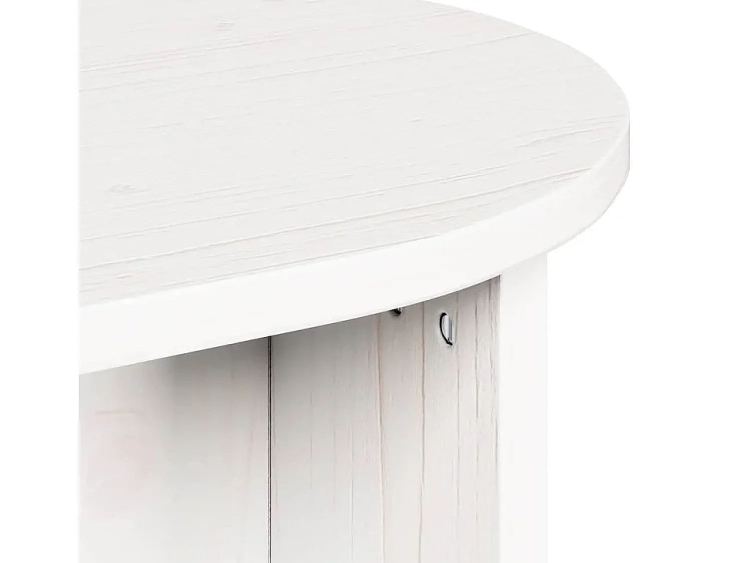 Mesa De Centro| Mesa de centro | Mesa de apoio 80x39.5x35 cm Madeira de pinho maciça Branco