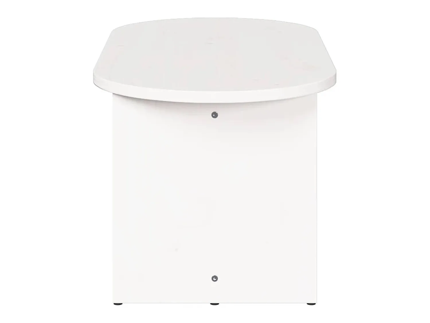 Mesa De Centro| Mesa de centro | Mesa de apoio 80x39.5x35 cm Madeira de pinho maciça Branco