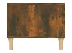 Mesa De Centro* Mesa de centro | Mesa de apoio 102x50x40 cm derivados madeira carvalho fumado Castanho