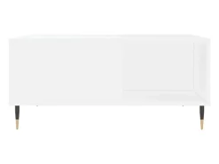 Online Mesa de centro | Mesa de apoio 80x80x36.5 cm derivados de madeira Branco