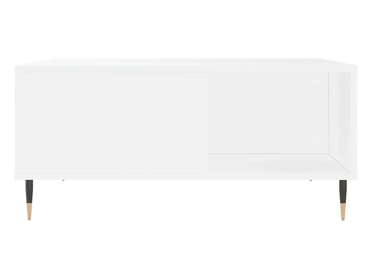 Online Mesa de centro | Mesa de apoio 80x80x36.5 cm derivados de madeira Branco