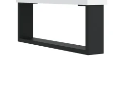 Mesa De Centro* Mesa de centro | Mesa de apoio 60x60x30 cm derivados de madeira Branco