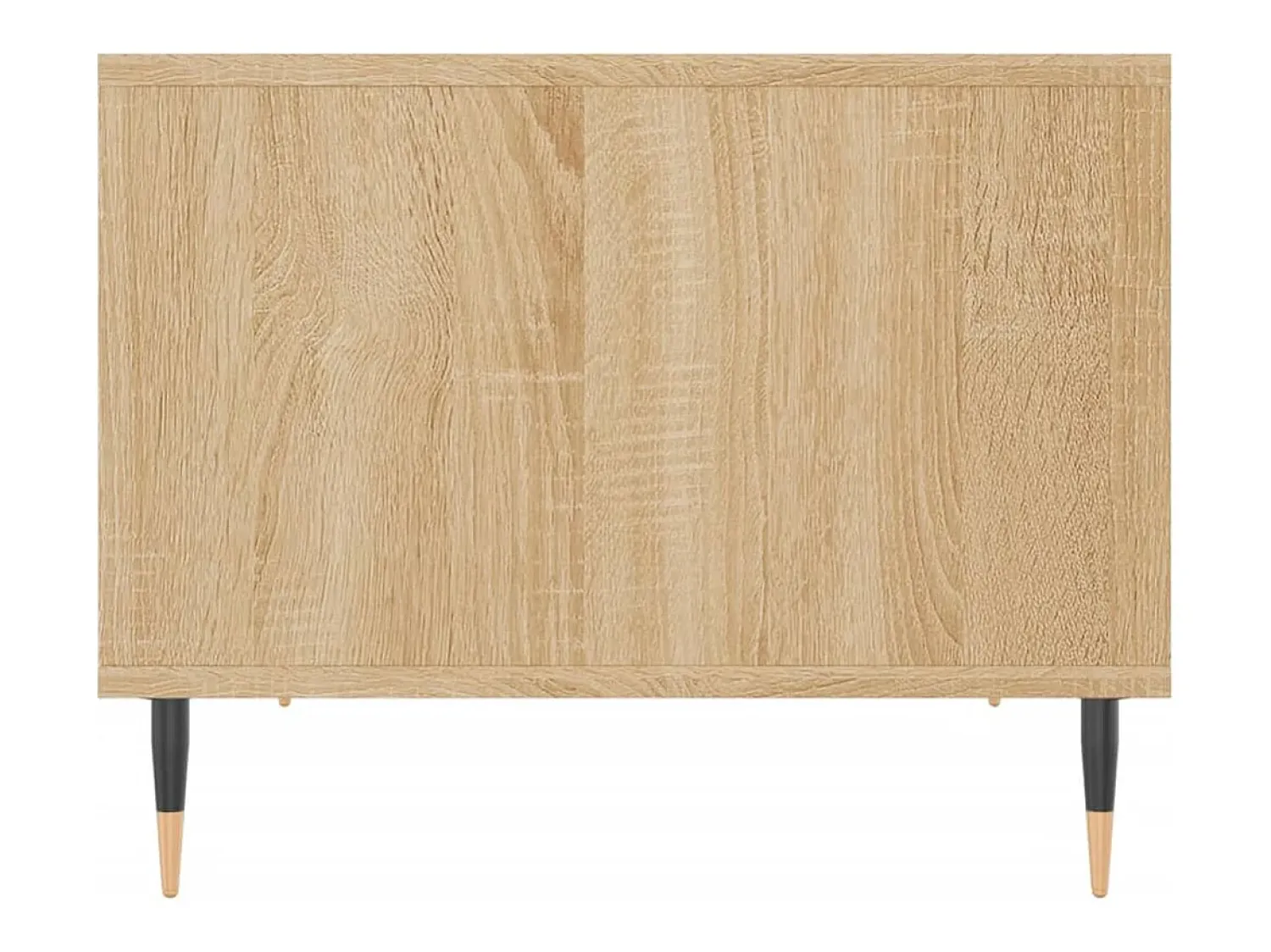 Mesa de centro | Mesa de apoio 60x50x40 cm madeira processada carvalho sonoma Castanho